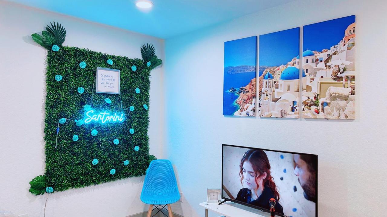 Modern Santorini Suite Houston Nrg Tmc Luxurious Walkable Zewnętrze zdjęcie